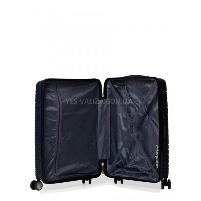 Валіза ручна поклажа S поліпропілен синя 55х38х20см/36л/2.7кг/Madisson, фото 10