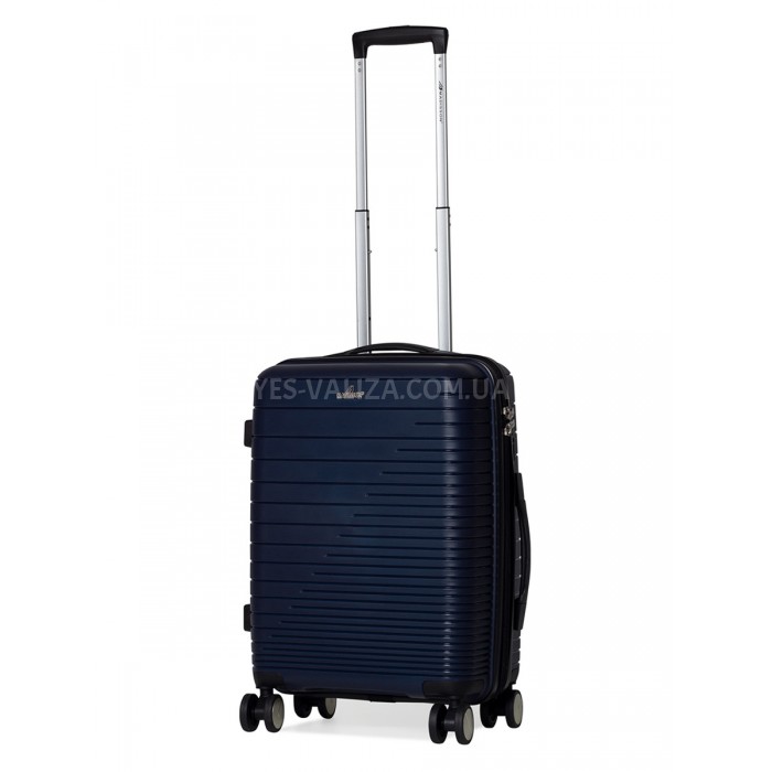 Чемодан ручная кладь S полипропилен синий 55х38х20/36л/2.7кг/Madisson, фото 1
