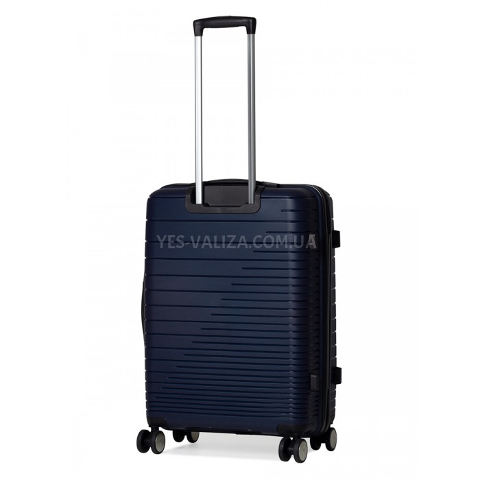 Валіза середня M поліпропілен синя 65х44х27см/69л/3.8кг/Madisson 33703, фото 3