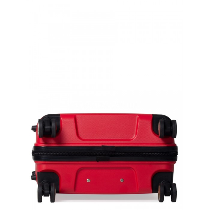 Валіза середня M поліпропілен червона 65х44х27/69л/3.8кг/Madison 33703, фото 7