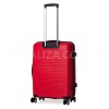Валіза середня M поліпропілен червона 65х44х27/69л/3.8кг/Madison 33703, фото 13