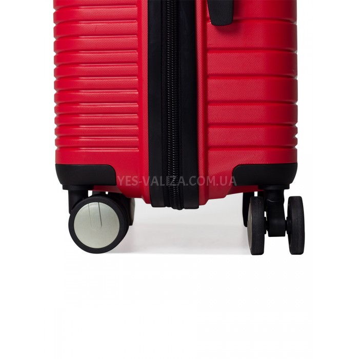 Чемодан большой L полипропилен красный 75х50х30/101л/4.6кгMadison33703, фото 9