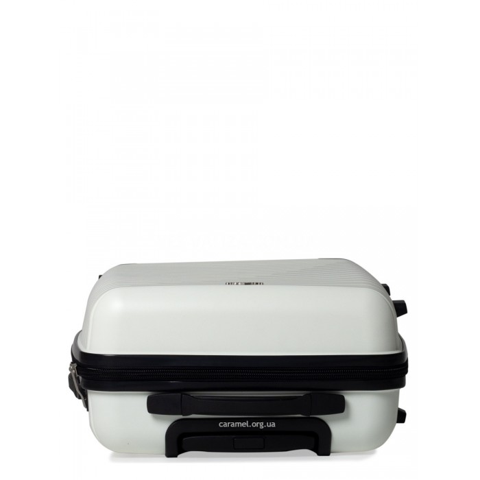 Валіза ручна поклажа S поліпропілен біла 55х38х20см/36л/2.7кг/Madisson, фото 6