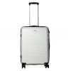 Валіза середня M поліпропілен біла 65х44х27см/69л/3.8кг/Madisson 33703, фото 12
