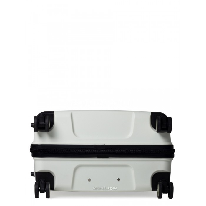 Чемодан большой L полипропилен белый 75х50х30/101л/4.6кг/Madison 33703, фото 7