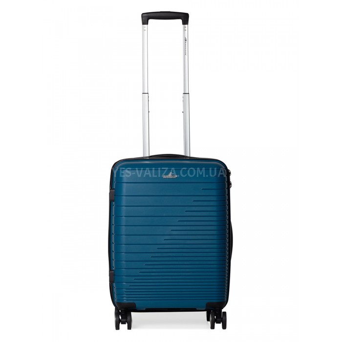 Чемодан ручная кладь S полипропилен бирюза 55х38х20/36л/2.7кг/Madisson, фото 2