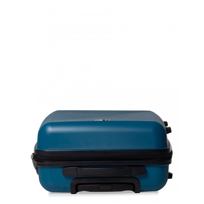 Валіза ручна поклажа S поліпропілен бірюза 55х38х20/36л/2.7кг/Madisson, фото 6