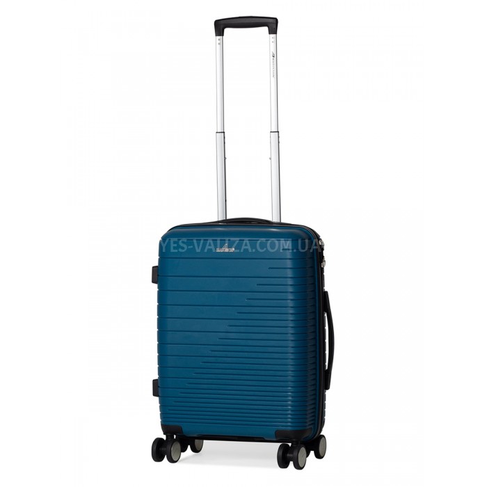 Валіза ручна поклажа S поліпропілен бірюза 55х38х20/36л/2.7кг/Madisson, фото 1