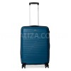 Валіза середня M поліпропілен бірюза 65х44х27/69л/3.8кг/Madisson 33703, фото 11