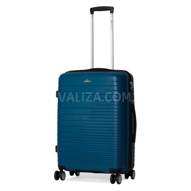 Чемодан средний M полипропилен бирюза 65х44х27/69л/3.8кг/Madison33703