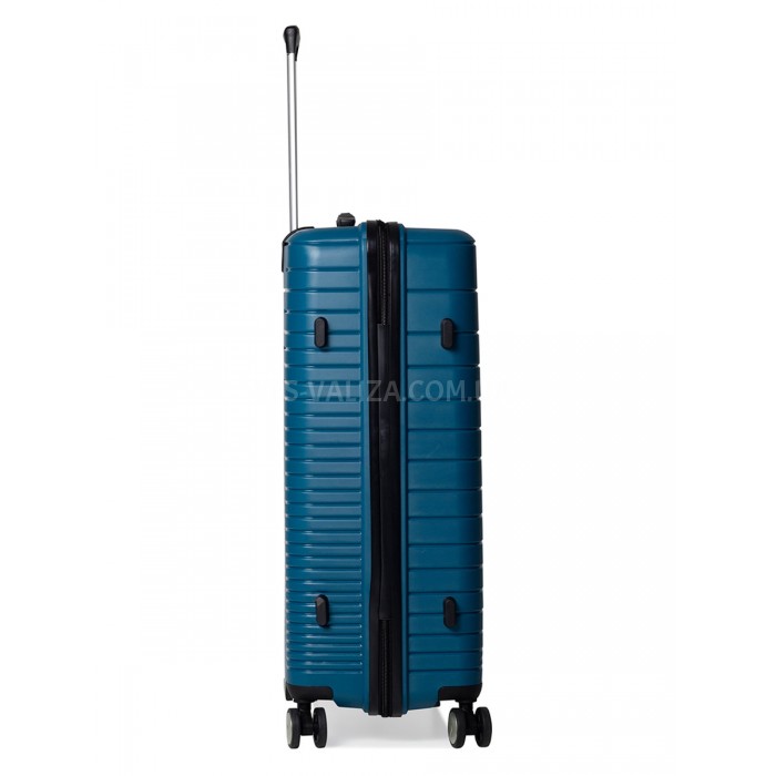 Чемодан большой L полипропилен бирюза 75х50х30/101л/4.6кг/Madison33703, фото 5