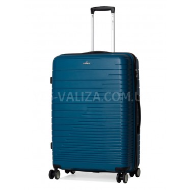Чемодан большой L полипропилен бирюза 75х50х30/101л/4.6кг/Madison33703