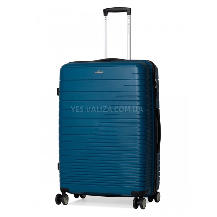 Чемодан большой L полипропилен бирюза 75х50х30/101л/4.6кг/Madison33703, фото 1
