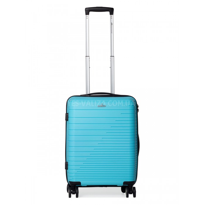 Чемодан ручная кладь S полипропилен голубой 55х38х20/36л/2.7кгMadisson, фото 2