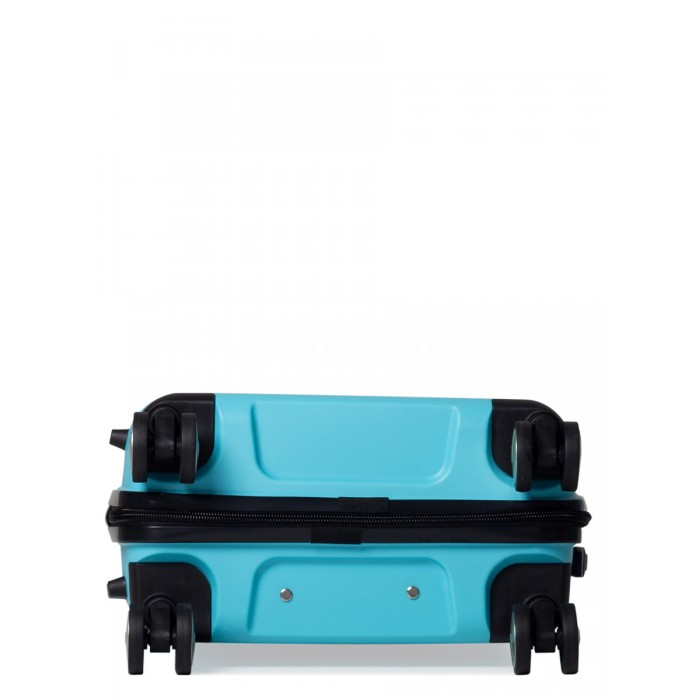 Чемодан ручная кладь S полипропилен голубой 55х38х20/36л/2.7кгMadisson, фото 7