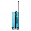 Чемодан средний M полипропилен голубой 65х44х27/69л/3.8кг/Madison33703, фото 13