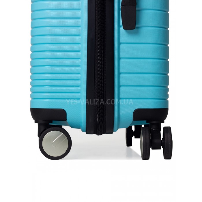Чемодан большой L полипропилен голубой 75х50х30/101л/4.6кгMadison33703, фото 9