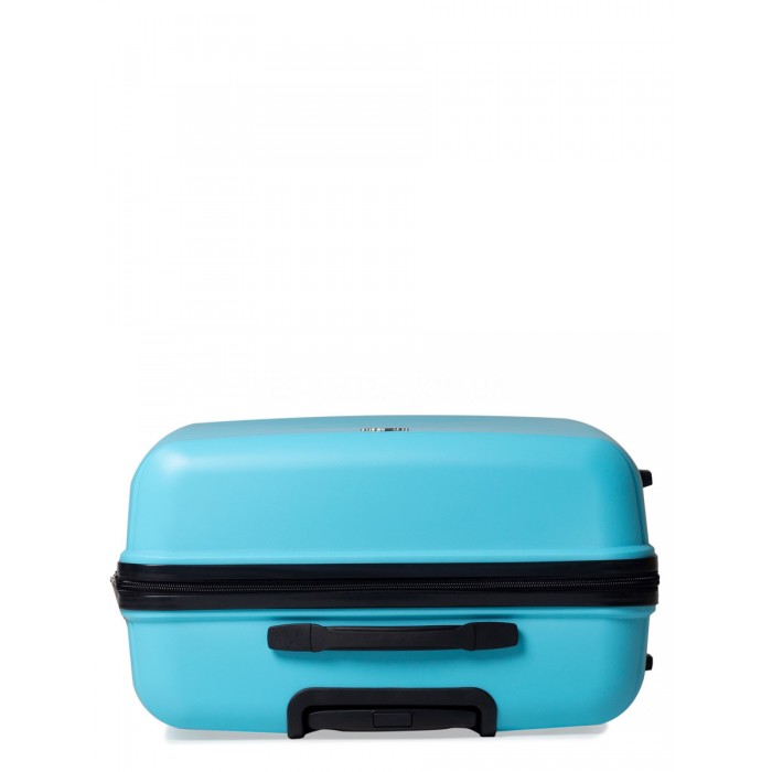 Чемодан большой L полипропилен голубой 75х50х30/101л/4.6кгMadison33703, фото 6