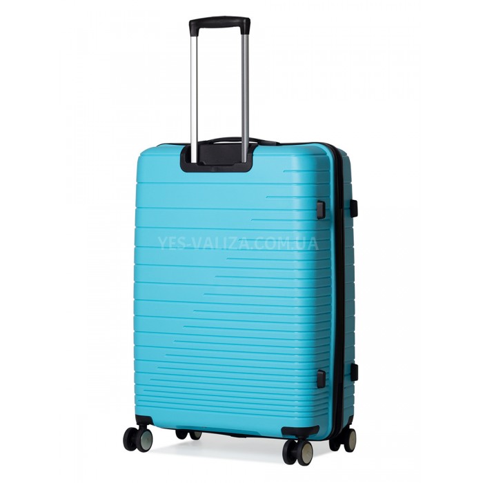 Чемодан большой L полипропилен голубой 75х50х30/101л/4.6кгMadison33703, фото 3