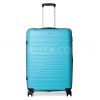 Чемодан большой L полипропилен голубой 75х50х30/101л/4.6кгMadison33703, фото 12