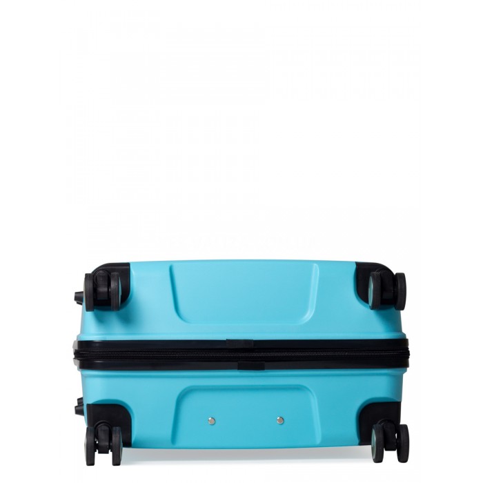 Чемодан большой L полипропилен голубой 75х50х30/101л/4.6кгMadison33703, фото 7