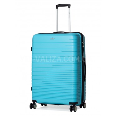 Валіза велика L поліпропілен блакитна 75х50х30/101л/4.6кг/Madison33703
