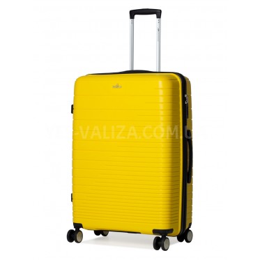 Валіза велика L поліпропілен жовта 75х50х30/101л/4.6кг/Madisson 33703