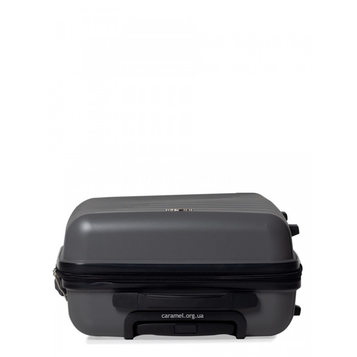 Валіза ручна поклажа S поліпропілен сіра 55х38х20см/36л/2.7кг/Madisson, фото 6