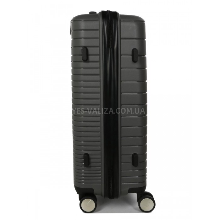 Валіза середня M поліпропілен сіра 65х44х27см/69л/3.8кг/Madisson 33703, фото 6