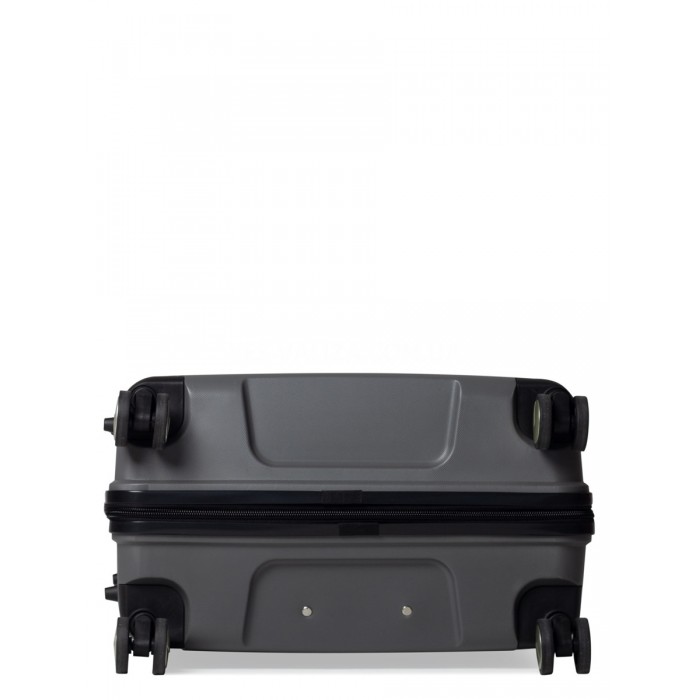 Чемодан большой L полипропилен серый 75х50х30/101л/4.6кг/Madison 33703, фото 7