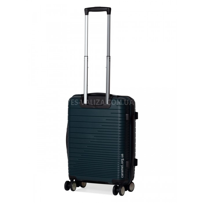 Валіза ручна поклажа S поліпропілен зелена 55х38х20/36л/2.7кг/Madisson, фото 3