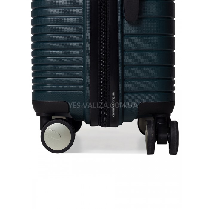 Чемодан ручная кладь S полипропилен зелёный 55х38х20/36л/2.7кгMadisson, фото 9