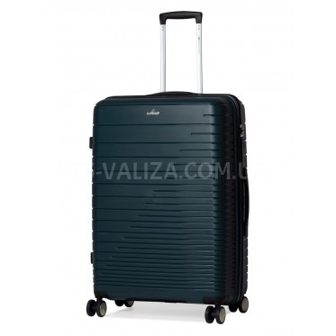 Валіза велика L поліпропілен зелена 75х50х30/101л/4.6кг/Madisson 33703