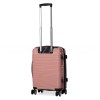 Валіза ручна поклажа S поліпропілен пудра 55х38х20/36л/2.7кг/Madisson, фото 13