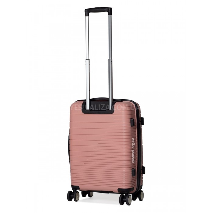 Чемодан ручная кладь S полипропилен пудра 55х38х20/36л/2.7кг/Madisson, фото 3