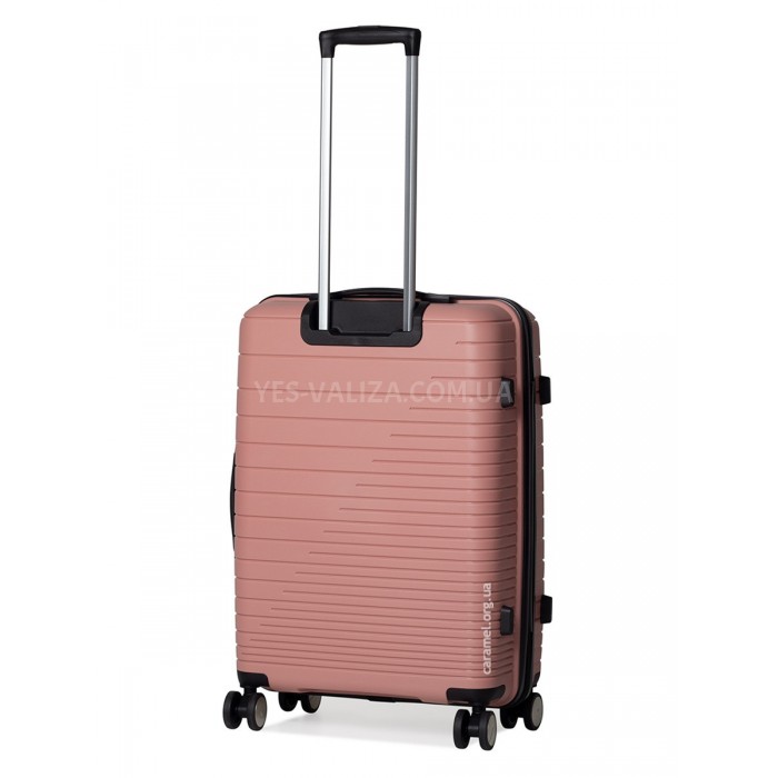 Валіза середня M поліпропілен пудра 65х44х27/69л/3.8кг/Madisson 33703, фото 3