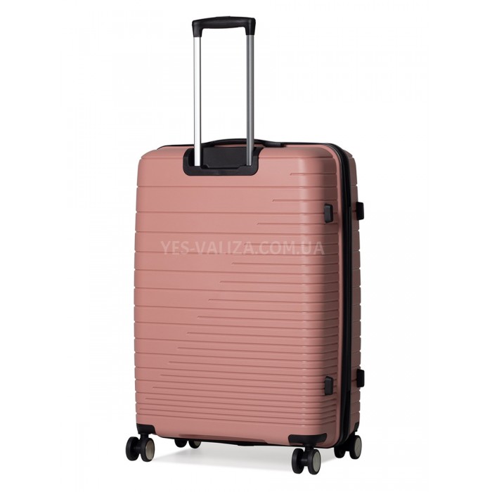 Чемодан большой L полипропилен пудра 75х50х30/101л/4.6кг/Madison 33703, фото 3