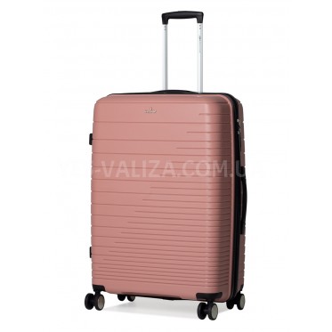 Чемодан большой L полипропилен пудра 75х50х30/101л/4.6кг/Madison 33703