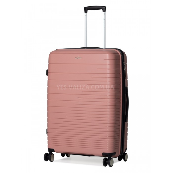 Чемодан большой L полипропилен пудра 75х50х30/101л/4.6кг/Madison 33703, фото 1