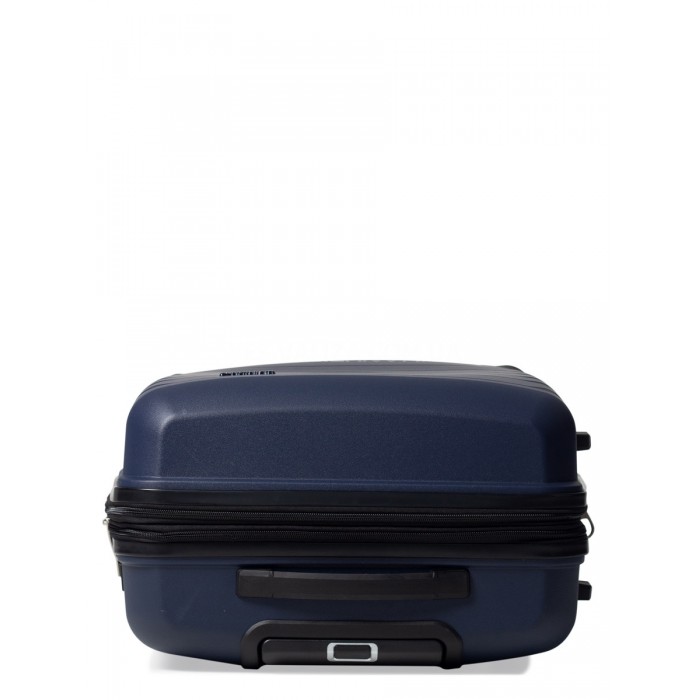 Чемодан средний M полипропилен синий 66х44х26+5/77л/3.7кг/Snowbal33603, фото 7