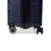 Валіза середня M поліпропілен синя 66х44х26+5/77л/3.7кг/Snowball 33603, фото 19