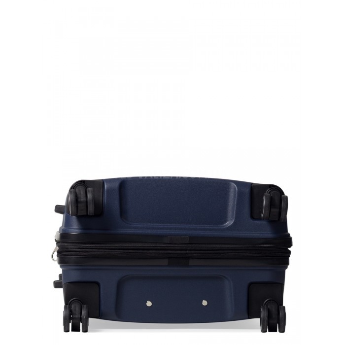 Валіза середня M поліпропілен синя 66х44х26+5/77л/3.7кг/Snowball 33603, фото 8