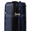 Чемодан большой полипропилен синий 76х51х29+5/115л/4.6кг/Snowbal 33603, фото 16
