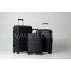 Чемодан большой полипропилен чёрный 76х51х29+5/115л/4.6кг/Snowbal33603, фото 11