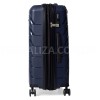 Чемодан ручная кладь S полипропилен синий 55х36х20+5/43л/2.9кг/Snowbal, фото 16