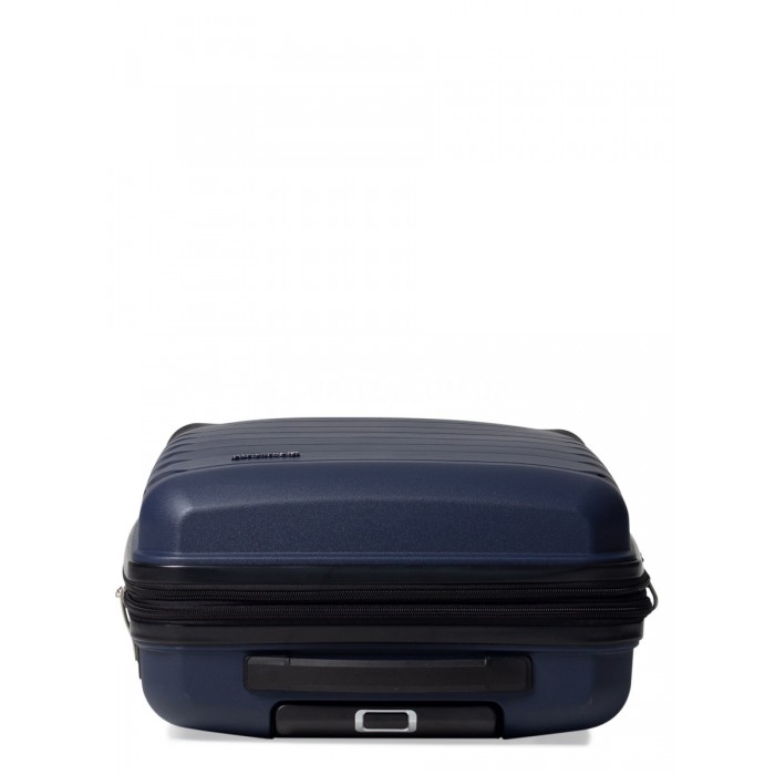 Чемодан ручная кладь S полипропилен синий 55х36х20+5/43л/2.9кг/Snowbal, фото 7