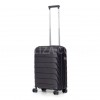 Валіза ручна поклажа S поліпропілен чорна 55х36х20+5/43л/2.9кг/Snowbal, фото 2