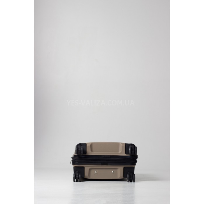 Валіза ручна поклажа поліпропілен шампань 55х36х20+5/43л/2.9кг/Snowbal, фото 6