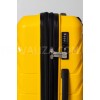 Чемодан большой полипропилен жёлтый 76х51х29+5/115л/4.6кг/Snowbal33603, фото 15