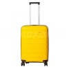 Чемодан средний полипропилен жёлтый 66х44х26+5/77л/3.7кг/Snowbal 33603, фото 9